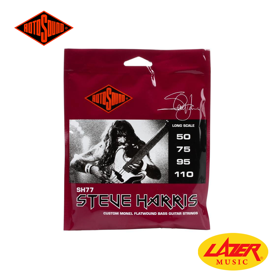 Rotosound Steve Harris Custom Flatwound Bass Guitar Strings